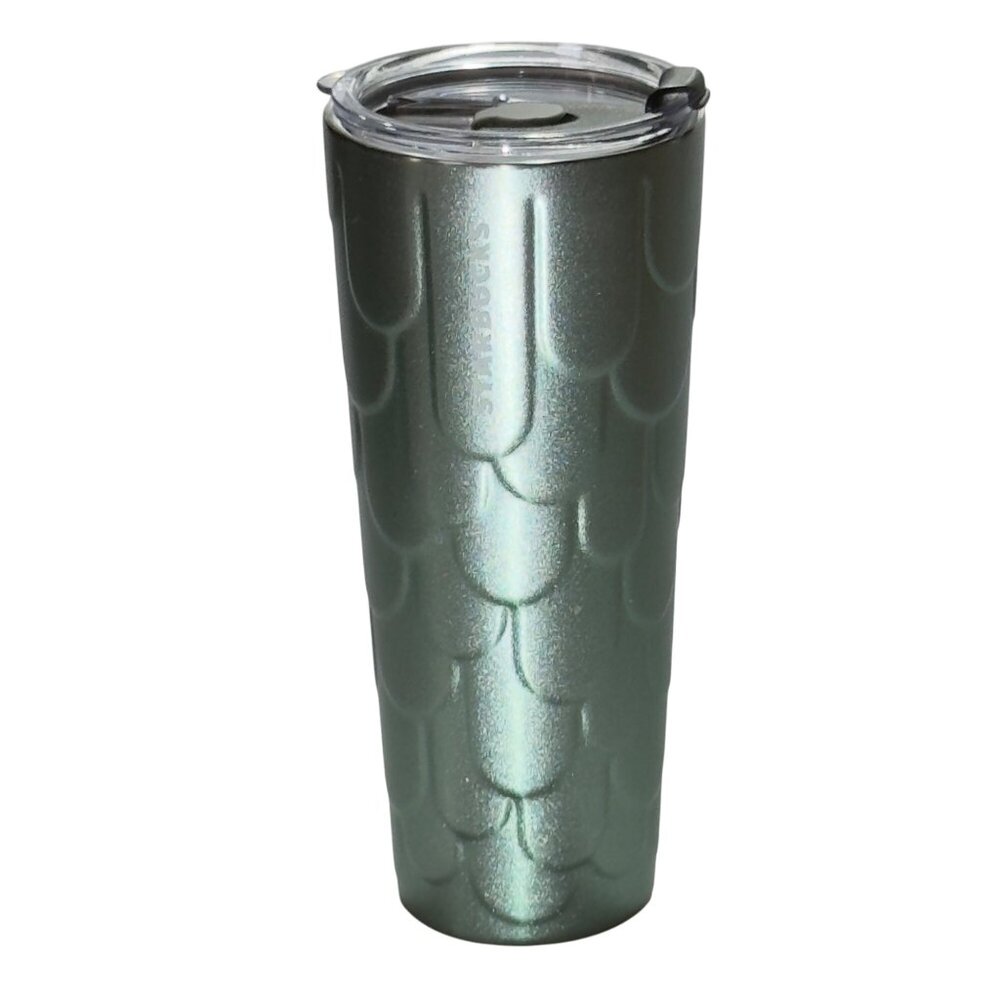 Starbucks 24 Oz Stainless Steel Tumbler With Lid & Straw